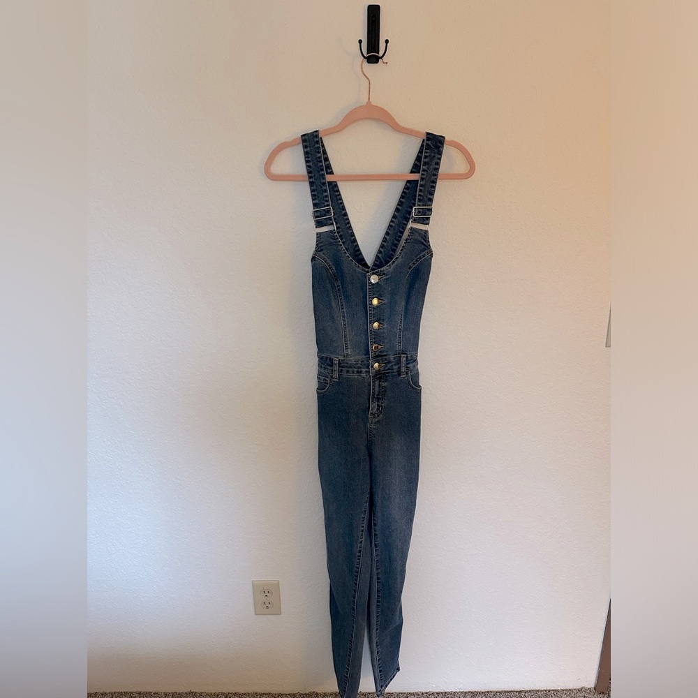 VENUS Denim Jumpsuit
